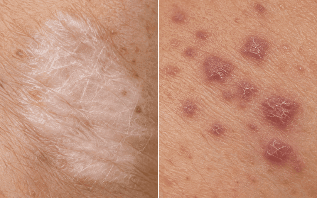 Wat is het verschil tussen Lichen Sclerosus en Lichen Planus?